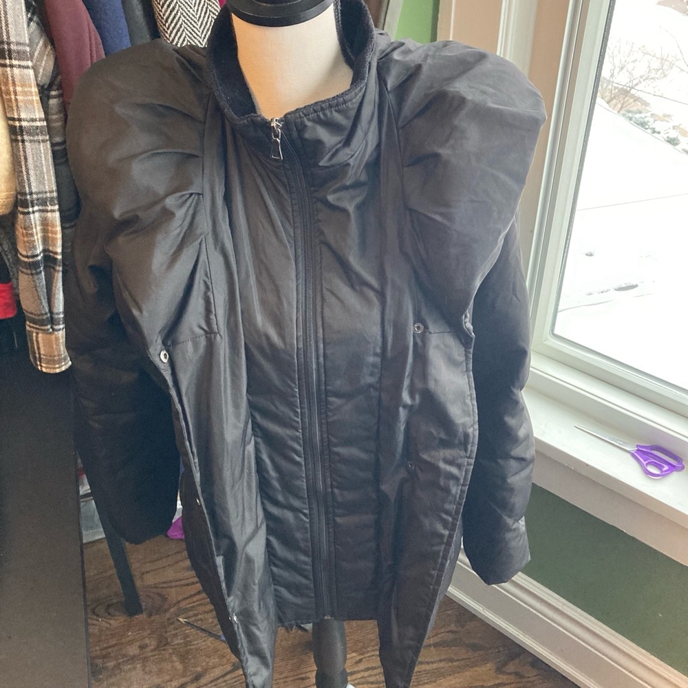 Women's Larry Levine Jacket M Black - Picture 7 of 13